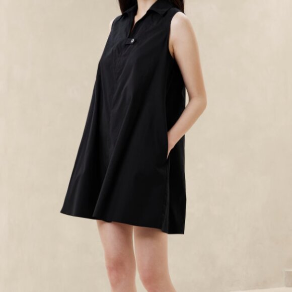 Banana Republic Poplin Mini Dress - Picture 1 of 1